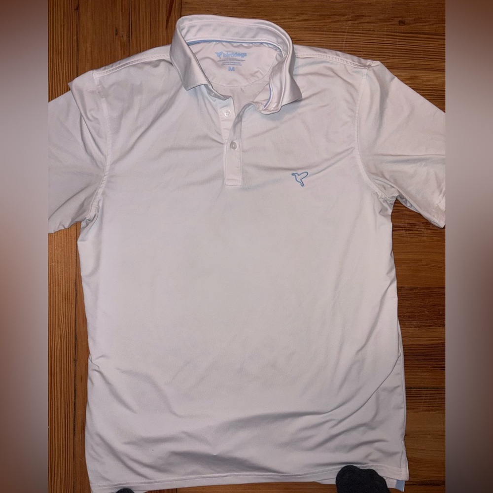 White Polo Shirt - Bird Dogs Premium